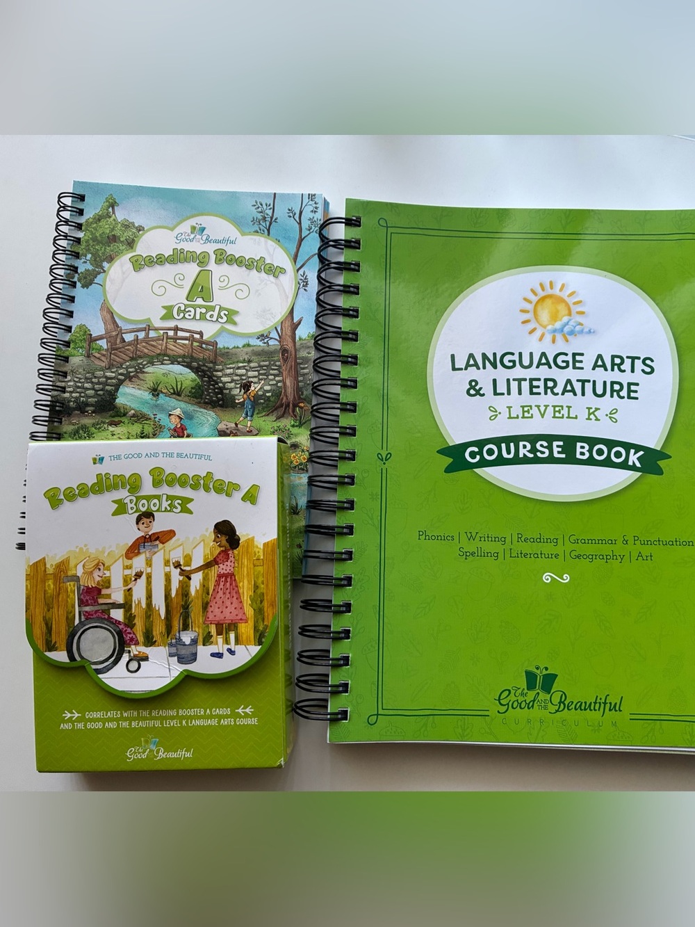 The Good and The Beautiful Kinder Curriculum Reading items